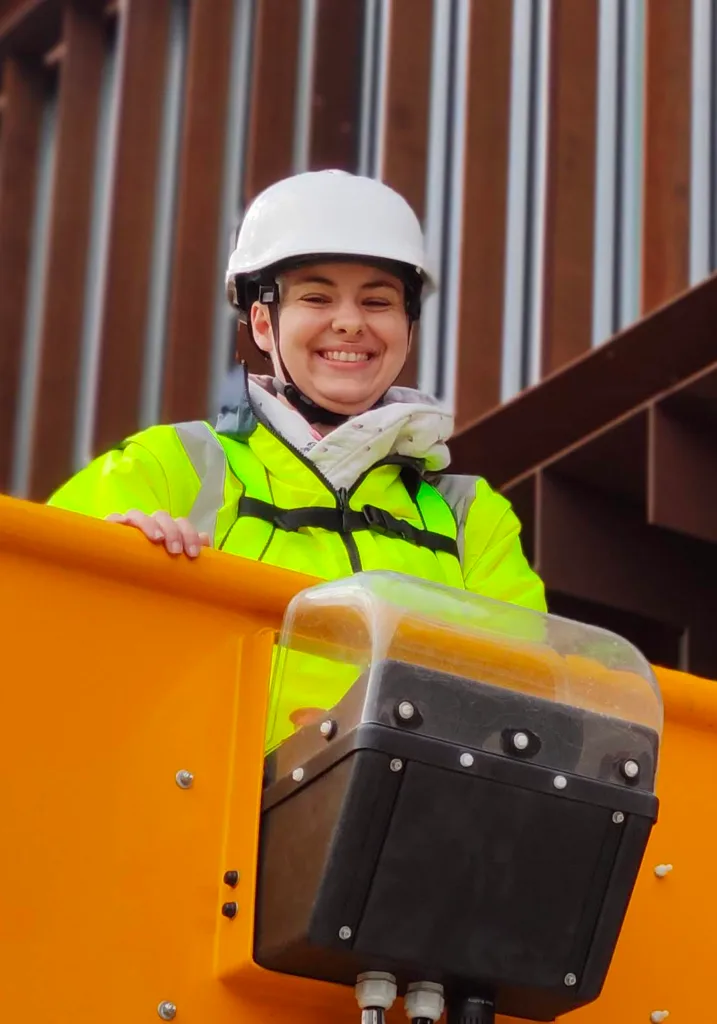 Technicienne installation timelapse Saint-Etienne (42)