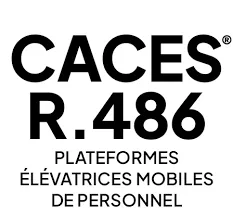 Caces nacelle et plateforme élévatrices mobiles de personnel