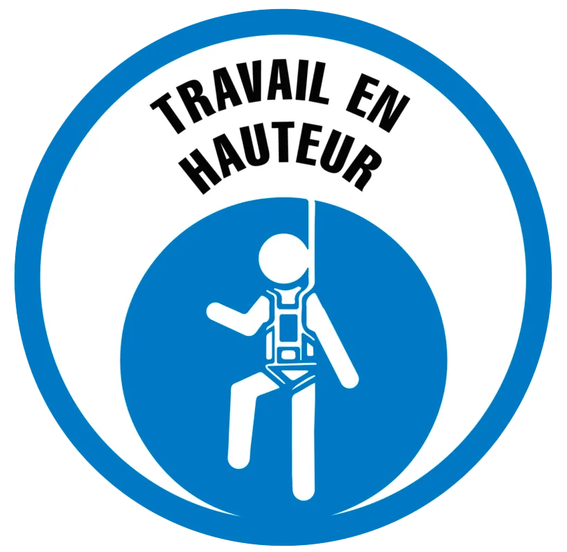Logo certification travail en hauteur
